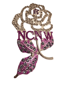 Delicate Flower - NCNW - brooch