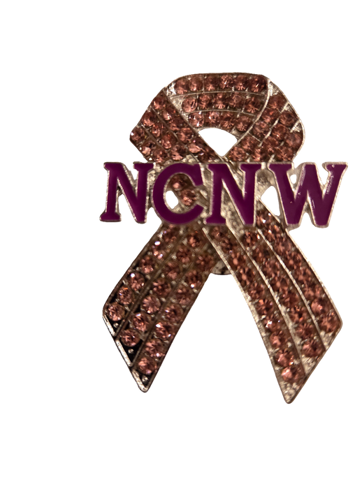 Breast Cancer Awareness - ncnw - brooch