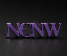 New! Sleek NCNW Pin (brooch) - Silver, Gold or Purple